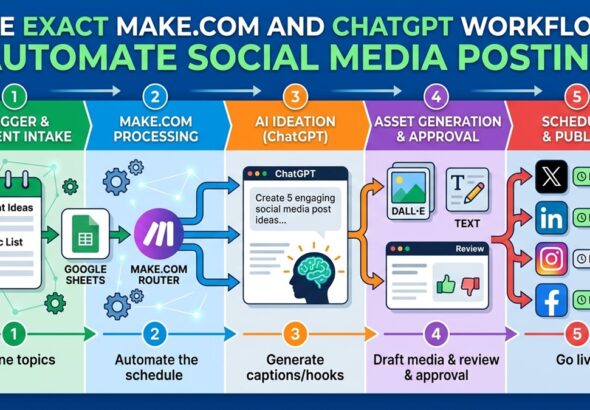 The Exact Make.com and ChatGPT Workflow
