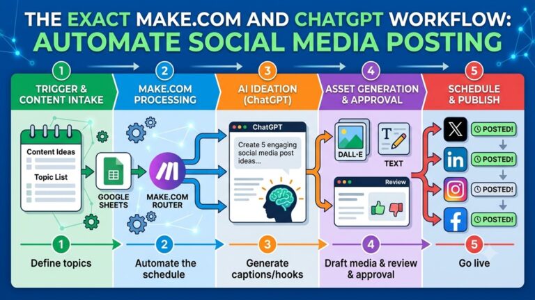 The Exact Make.com and ChatGPT Workflow